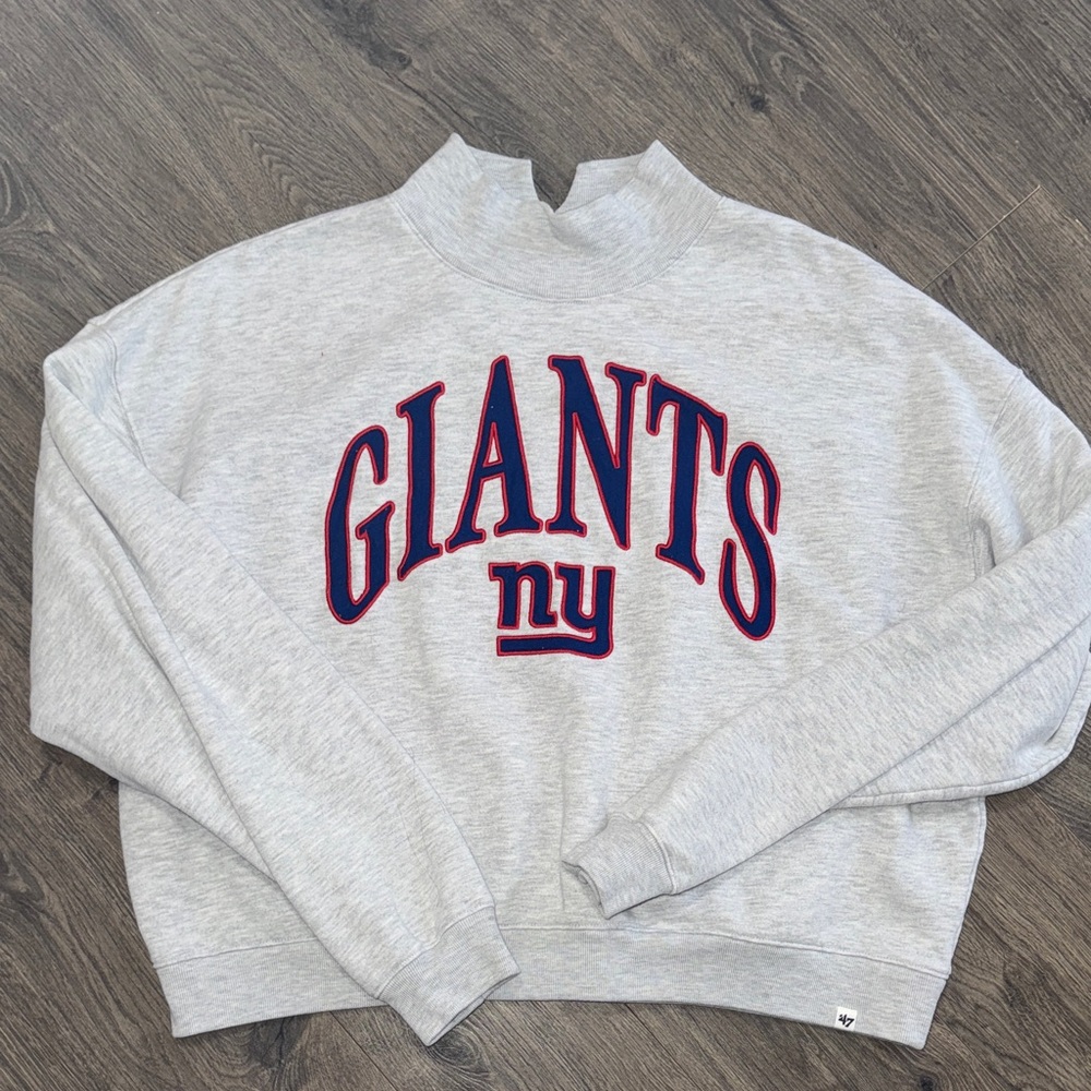 New York Giants Mockneck Sweatshirt